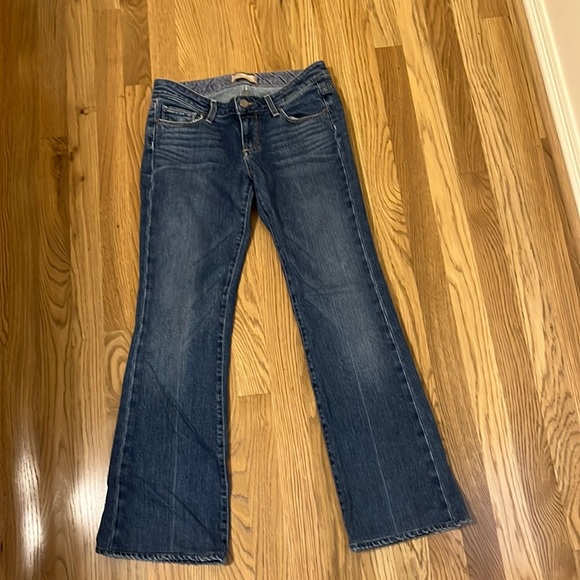 Paige Premium Denim - mid  wash bootcut - Picture 1 of 3